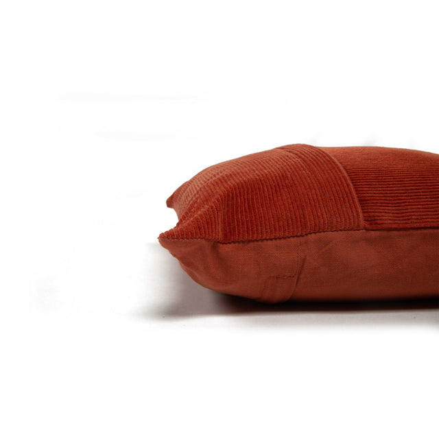 HAASTRUP ORANGE SOLID MODERN INDUSTRIAL THROW PILLOW