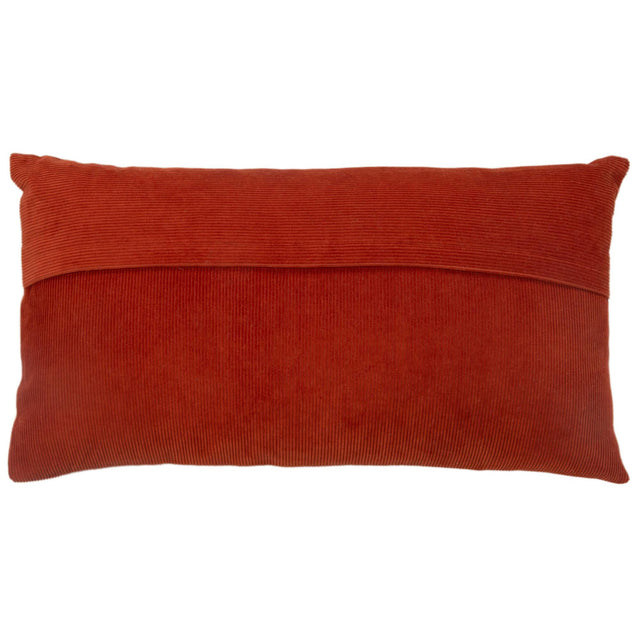 HAASTRUP ORANGE SOLID MODERN INDUSTRIAL THROW PILLOW