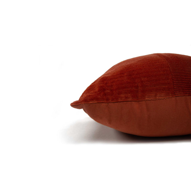 SØNDERSKOV ORANGE SOLID MODERN INDUSTRIAL THROW PILLOW