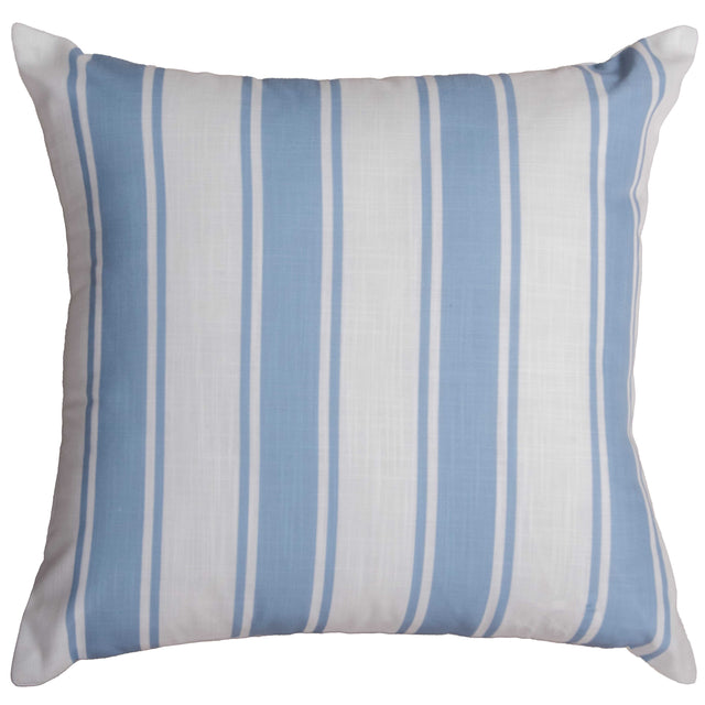 BORREGAARD IVORY STRIPE MODERN FARMHOUSE THROW PILLOW