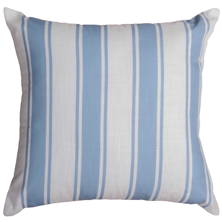 BORREGAARD IVORY STRIPE MODERN FARMHOUSE THROW PILLOW