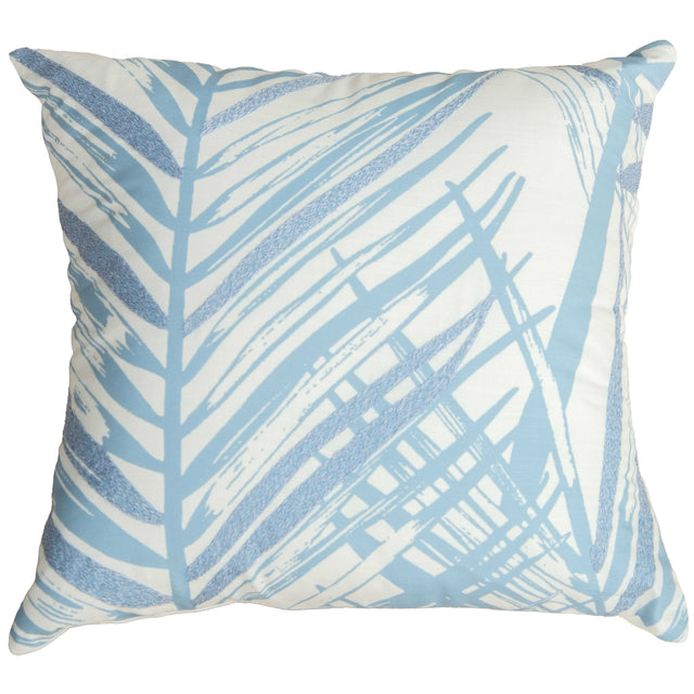 HEGELUND IVORY BOTANICAL MODERN INDUSTRIAL THROW PILLOW