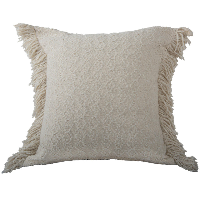 VINTER NATURAL SOLID MODERN CRAFT THROW PILLOW