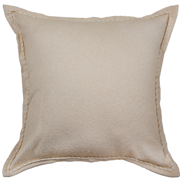 BEK NATURAL SOLID MODERN INDUSTRIAL THROW PILLOW