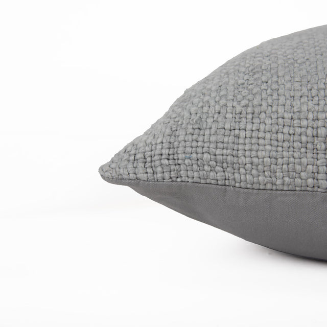 DREIER NEUTRAL SOLID MODERN INDUSTRIAL THROW PILLOW