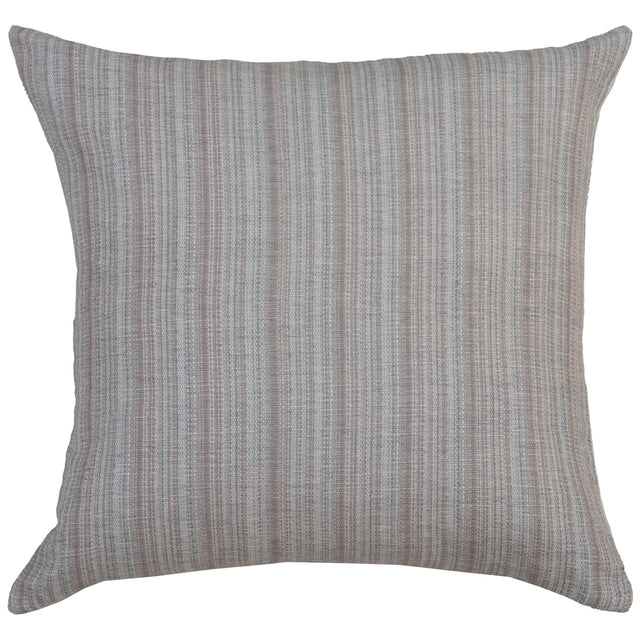 HØIER NATURAL STRIPE MODERN INDUSTRIAL THROW PILLOW