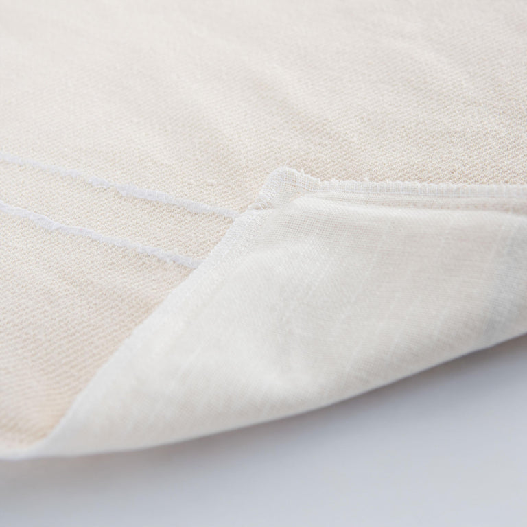 MAGNUSSON IVORY STRIPE MODERN CRAFT THROW PILLOW