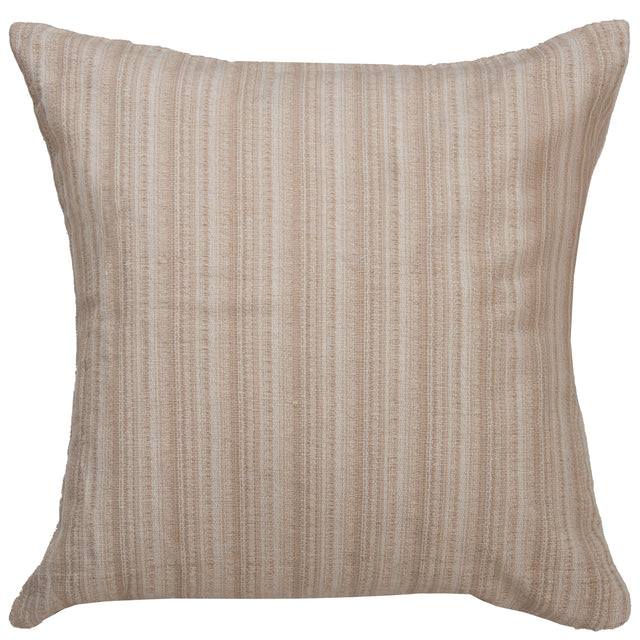 FILTENBORG NATURAL STRIPE MODERN INDUSTRIAL THROW PILLOW