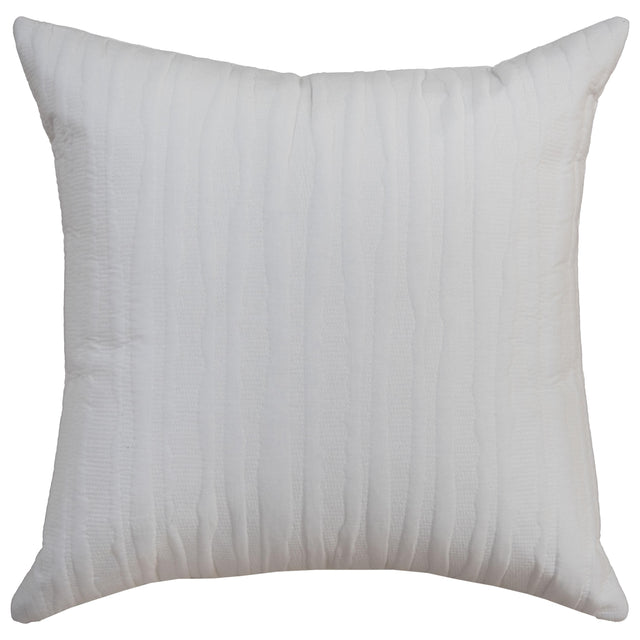 NIEBUHR WHITE STRIPE MODERN INDUSTRIAL THROW PILLOW
