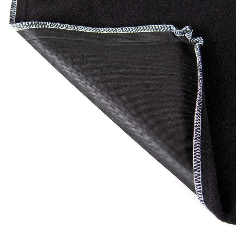 BOJE BLACK SOLID MODERN INDUSTRIAL  THROW PILLOW