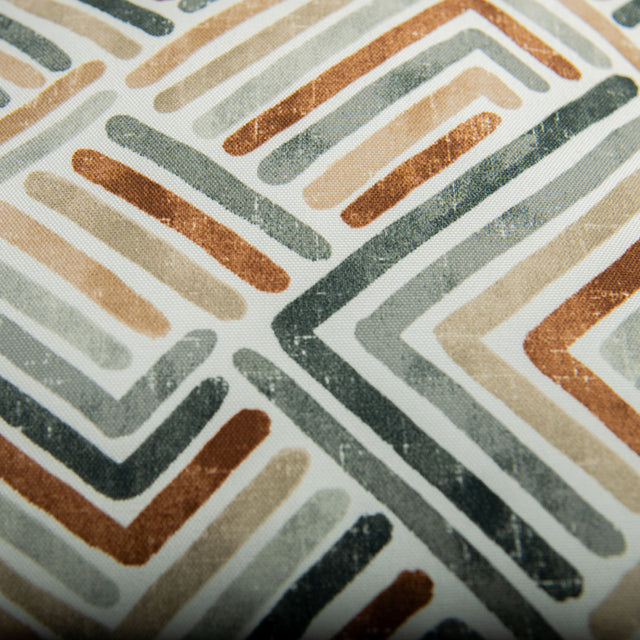 THYBO GREY GEOMETRIC MODERN CRAFT THROW PILLOW