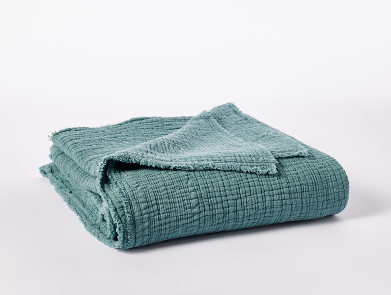 TOPANGA ORGANIC MATELASSE THROW | THROWS