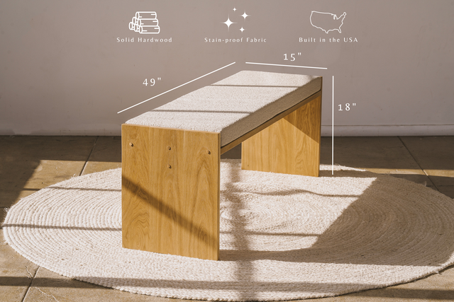 Frame Bench by the Iron Roots Designs | Local SF Artisan Craft | SEATING
