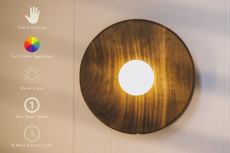 Touch Control Egg Wall Sconce by the Iron Roots Designs | Local SF Artisan Craft | LIGHTING