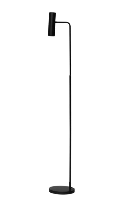 SLIM BLACK METAL FLOOR LAMP | LIGHTING