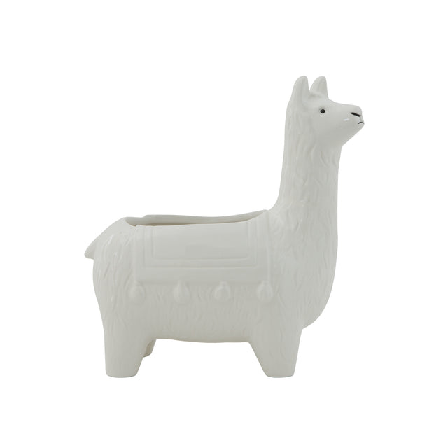 CERAMIC LLAMA PLANTER | FLORA