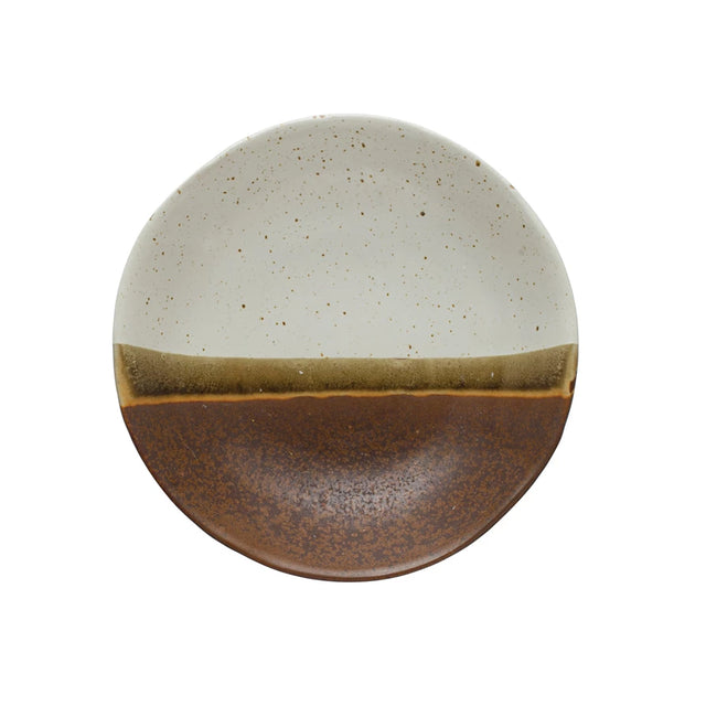 EARTHEN STONEWARE LOW BOWL | ENTERTAINING
