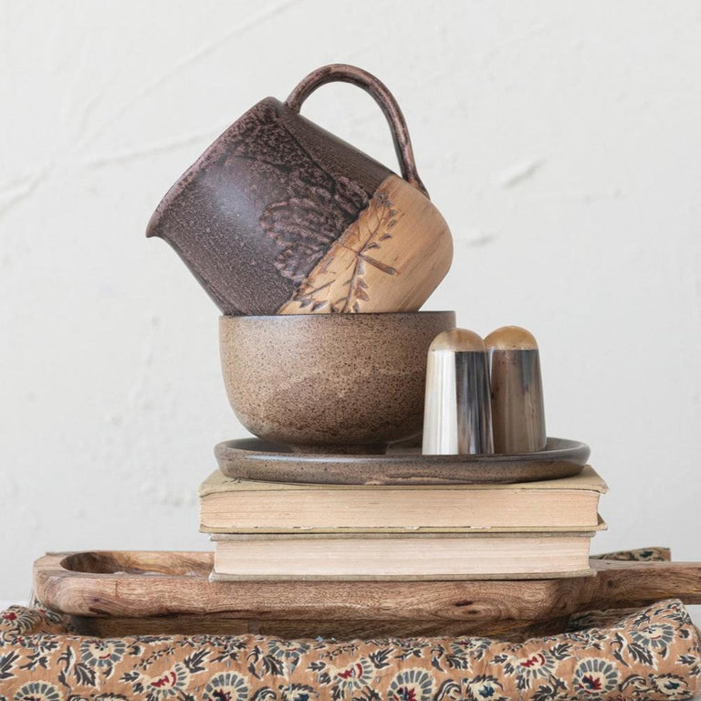 EARTHEN STONEWARE BOWL | ENTERTAINING