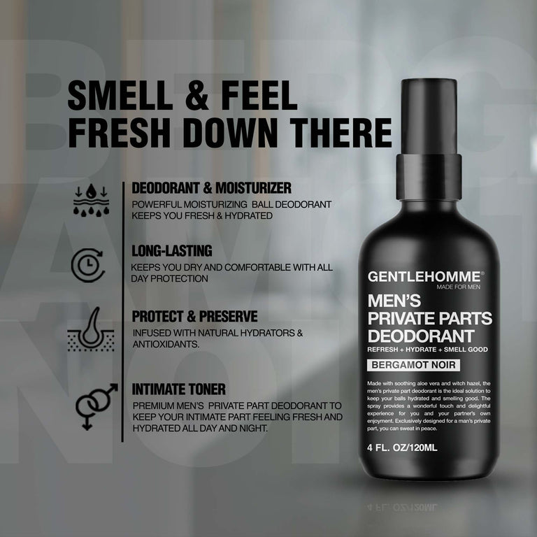 BERGAMOT NOIR BALLS SPRAY | MENS SKIN CARE | BODY CARE