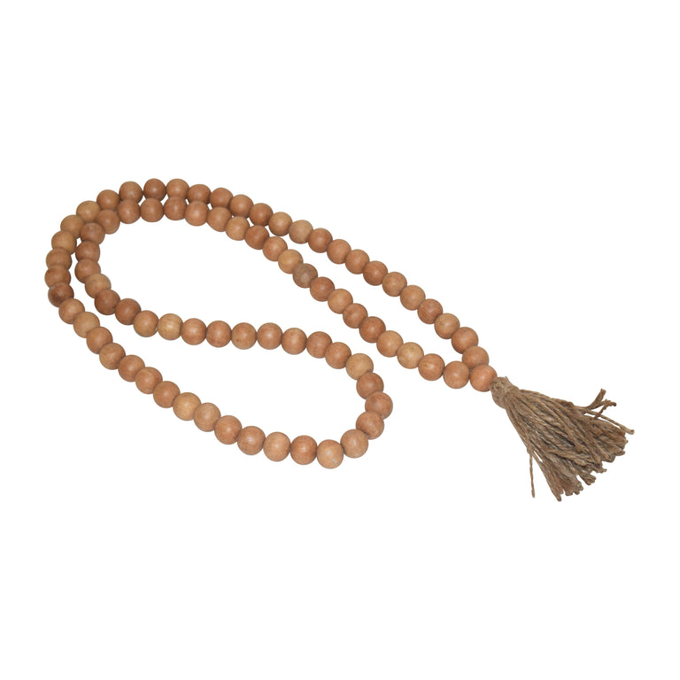 WOOD BEAD TASSEL GARLAND | OBJECTS