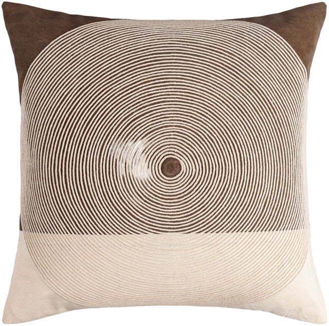 ETERNITY RIPPLE COTTON THROW PILLOW
