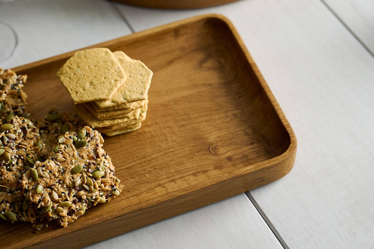 ARBOR OAK NARROW TRAY | DECORATIVE TRAYS | CATCHALLS | SERVING BOARDS