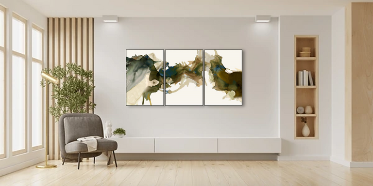 Here and Now III by Van Garret