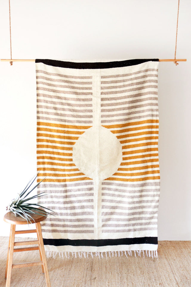 DESERT SOLSTICE HANDWOVEN BLANKET | THROWS
