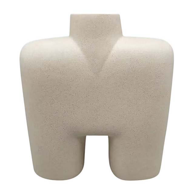 IVORY SQUARE SHAPE VASE | VASES