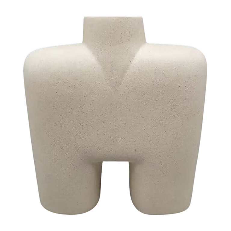 IVORY SQUARE SHAPE VASE | VASES