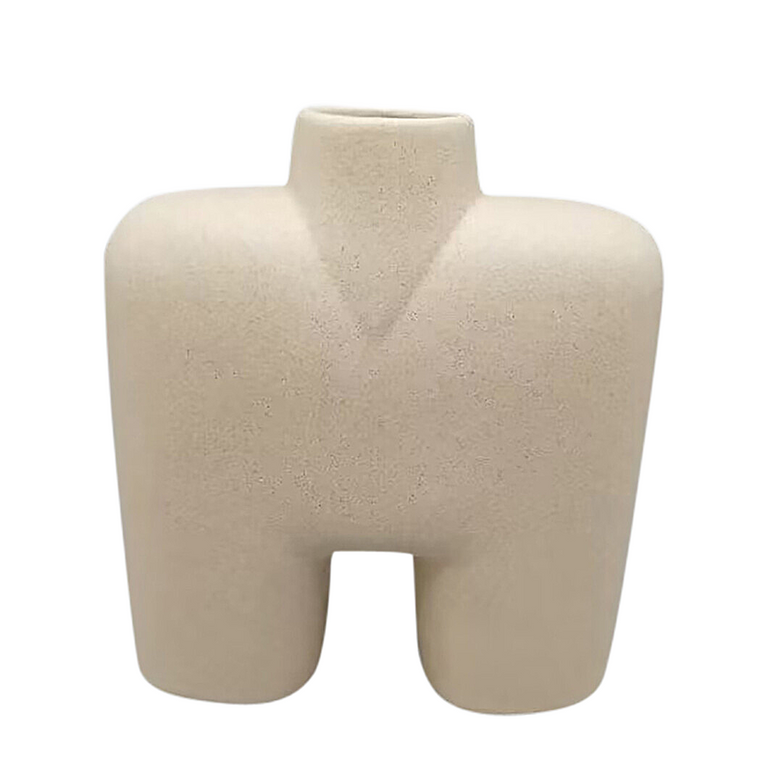 IVORY SQUARE SHAPE VASE | VASES