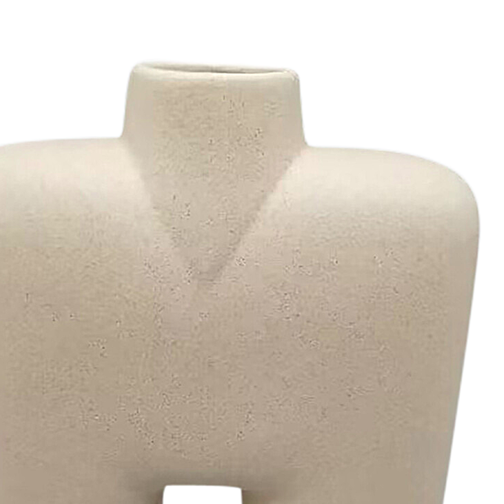 IVORY SQUARE SHAPE VASE | VASES