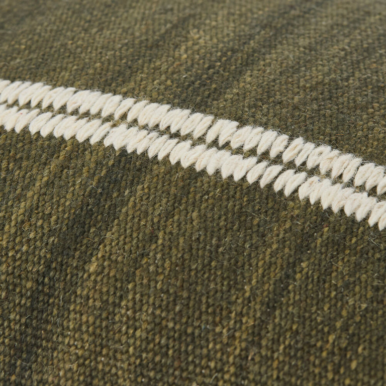 JUNDAH WOVEN COTTON THROW PILLOW