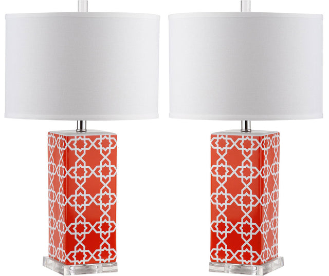 QUATREFOIL TABLE LAMPS | LIGHTING