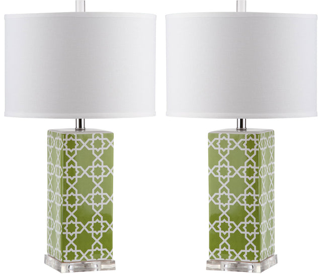 QUATREFOIL TABLE LAMPS | LIGHTING