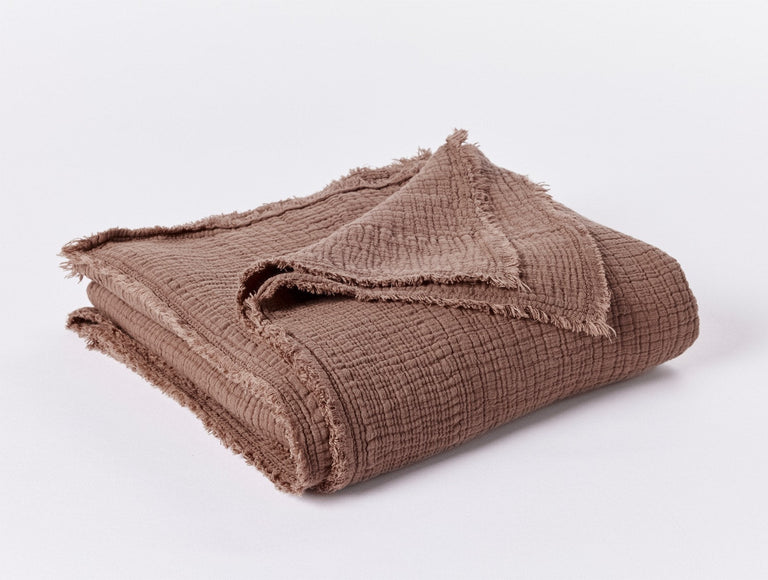 TOPANGA ORGANIC MATELASSE THROW | THROWS