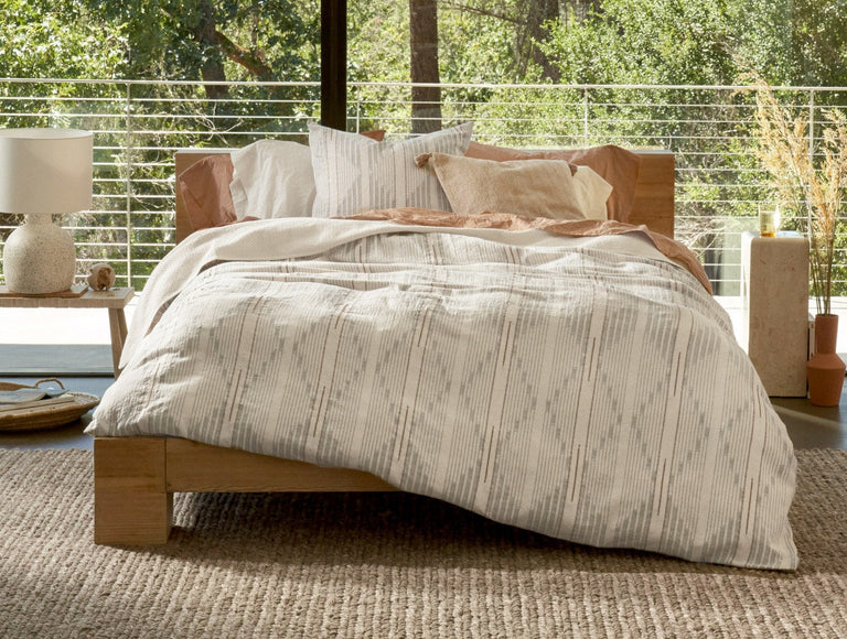 MORELIA ORGANIC DUVET COVER | BEDDING