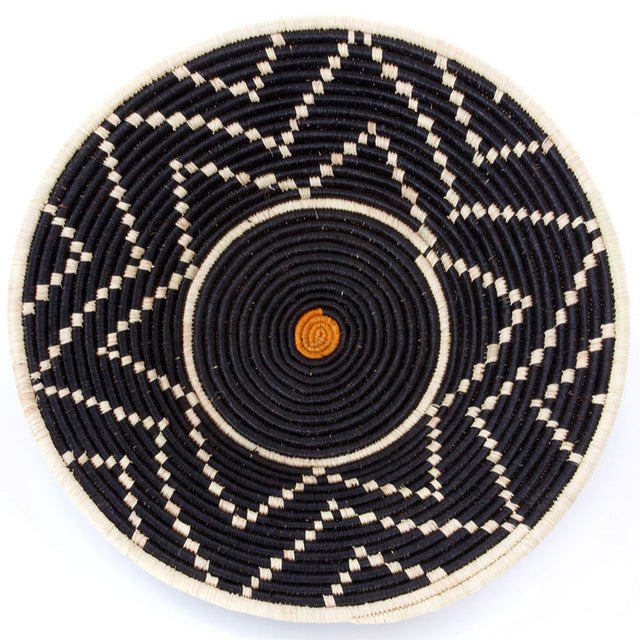 RWENZORI MOONLIGHT LOBELIA HARVEST BASKET (UGANDA)
