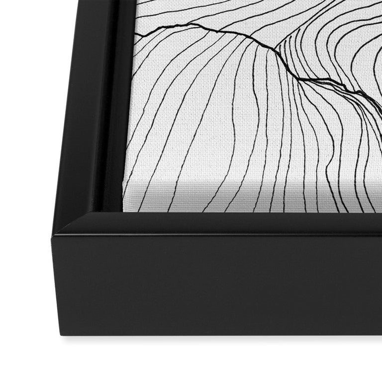 LINES IN THE MOUNTAIN II CANVAS | WALL DECOR