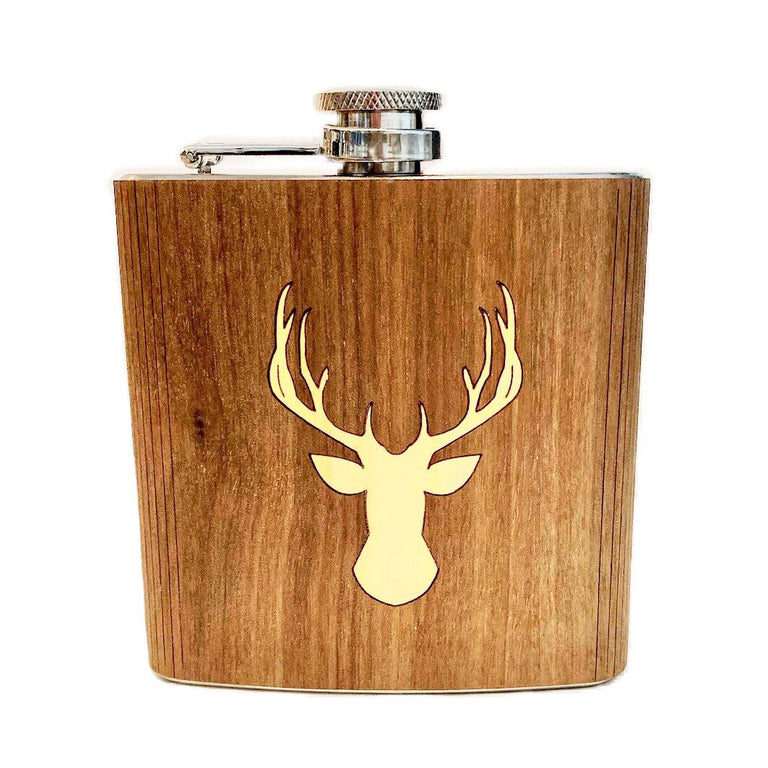 WOOD FLASKS