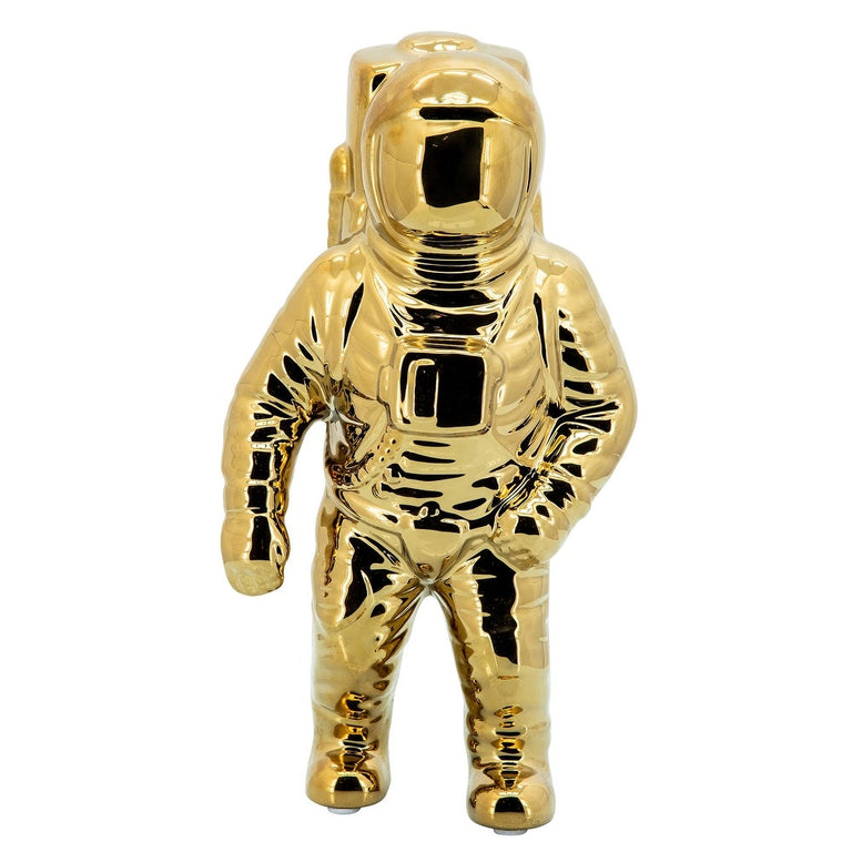 GOLD ASTRONAUT STATUE | FIGURINE