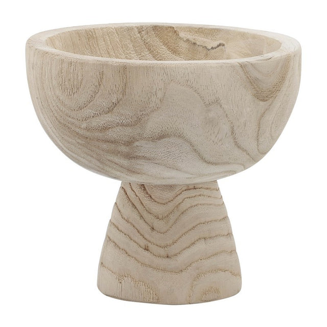 WOOD PEDESTAL BOWLS | ENTERTAINING
