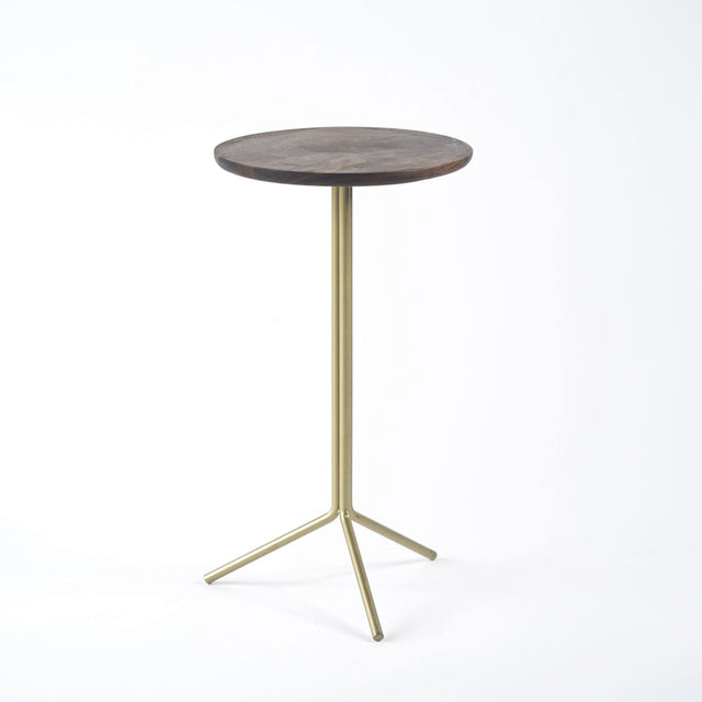 "Eaves" Drink Table by Iron Roots Designs | made in Berkeley, CA