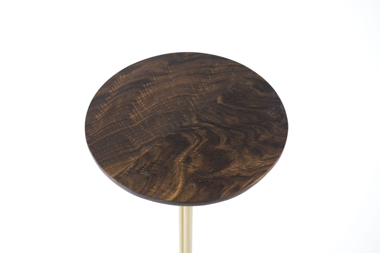 "Eaves" Drink Table by Iron Roots Designs | made in Berkeley, CA