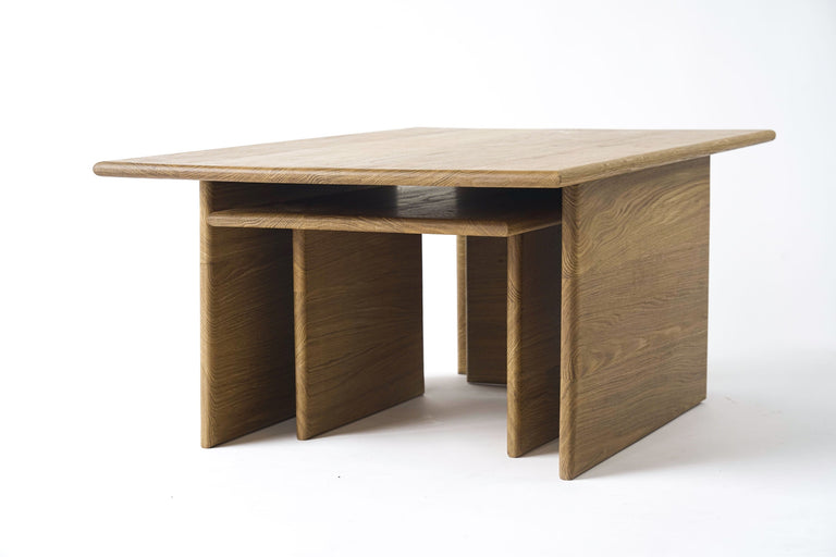 "Arch Nesting" Coffee Tables by Iron Roots Designs | made in Berkeley, CA