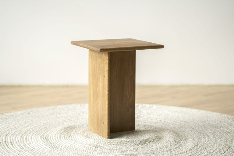 "Texture" Side Table by Iron Roots Designs | made in Berkeley, CA