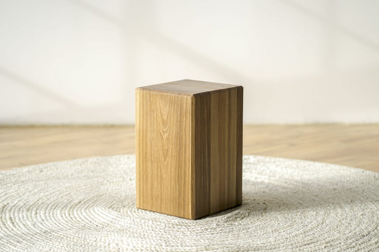 "Monolith" Side Table by Iron Roots Designs | made in Berkeley, CA