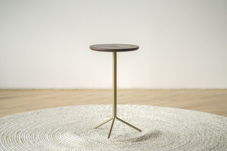 "Eaves" Drink Table by Iron Roots Designs | made in Berkeley, CA