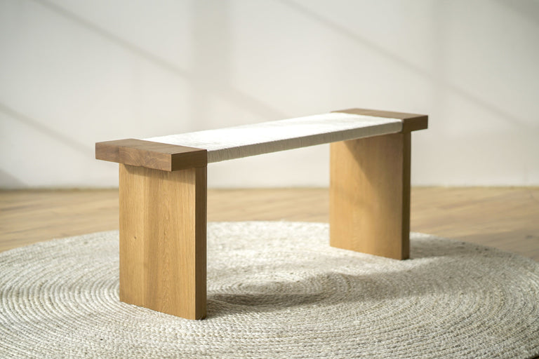 "Harmony" Bench by Iron Roots Designs | made in Berkeley, CA