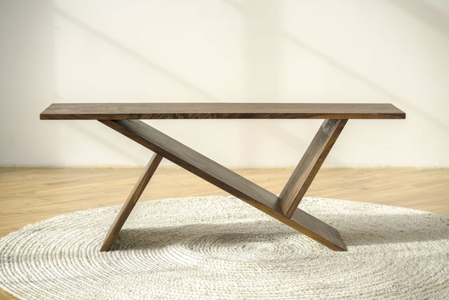 "Century" Console Table by Iron Roots Designs | made in Berkeley, CA